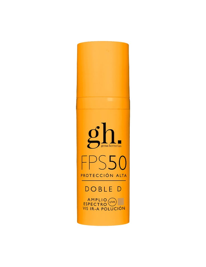 Gema Herrerías Doble D FPS50 Manuela Color Dorado 50 ml