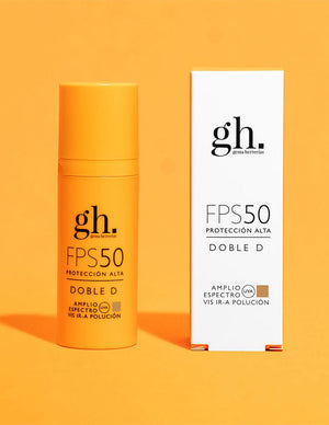 Gema Herrerías Doble D FPS50 Manuela Color Dorado 50 ml