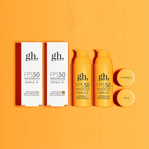 Gema Herrerías Doble D FPS50 Manuela Color Dorado 50 ml