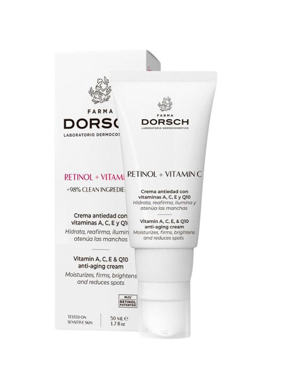 Farma Dorsch Crema Antiedad Retinol + Vitamin C 50 ml