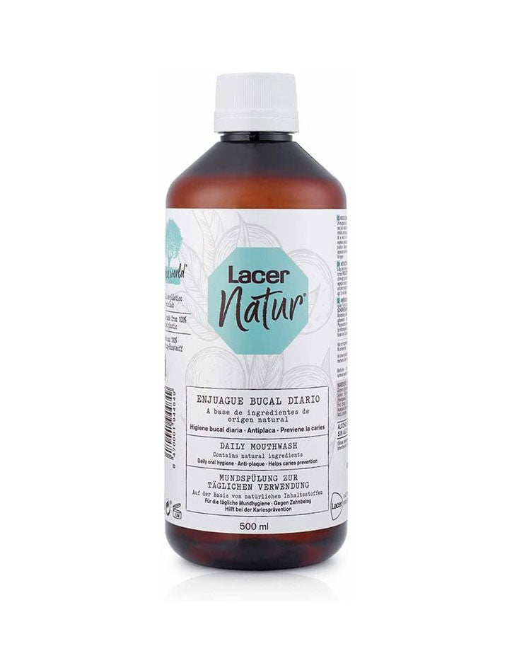 Lacer Colutorio Uso Diario Sin Alcohol Natur 500 ml