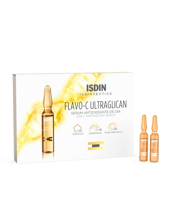 Isdin Flavo-C Ultraglican Sérum Antioxidante 10 ampollas