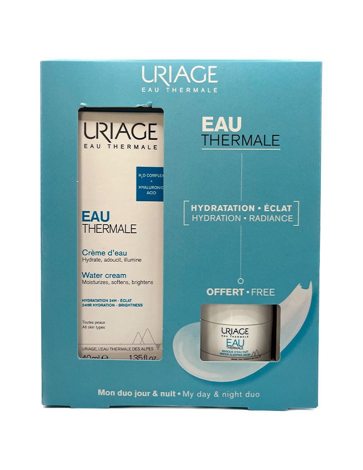 Uriage Eau Thermale Crema de Agua 40 ml + Regalo mascarilla de agua noche