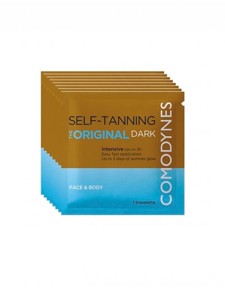 Comodynes Toallitas Autobronceadoras Intensive Dark 8 uds