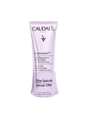 Caudalie Dúo Crema Reparadora Manos y Uñas Vinotherapist 2x75 ml