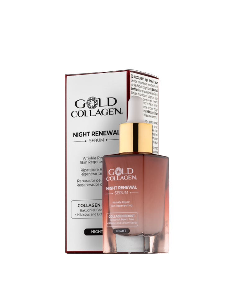 Gold Collagen Night Renewal Serum 30 ml