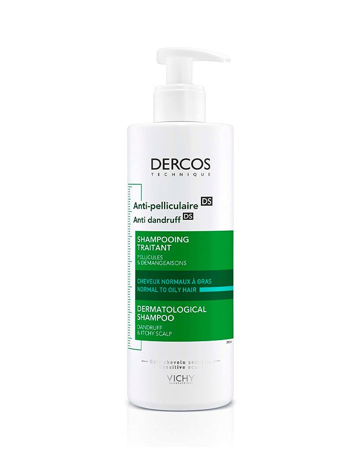 Dercos Champú Anticaspa normal y graso 390 ml