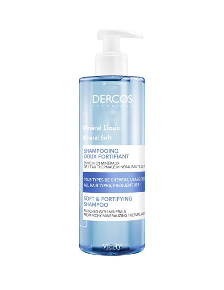 Dercos Champú Mineral Uso Frecuente 400 ml