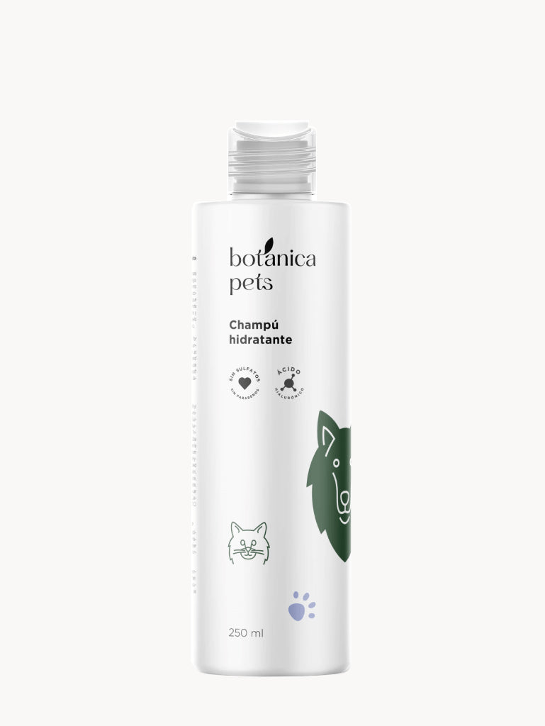 Botanicapets Champú Perro y Gato Hidratante Pelo Largo 250 ml