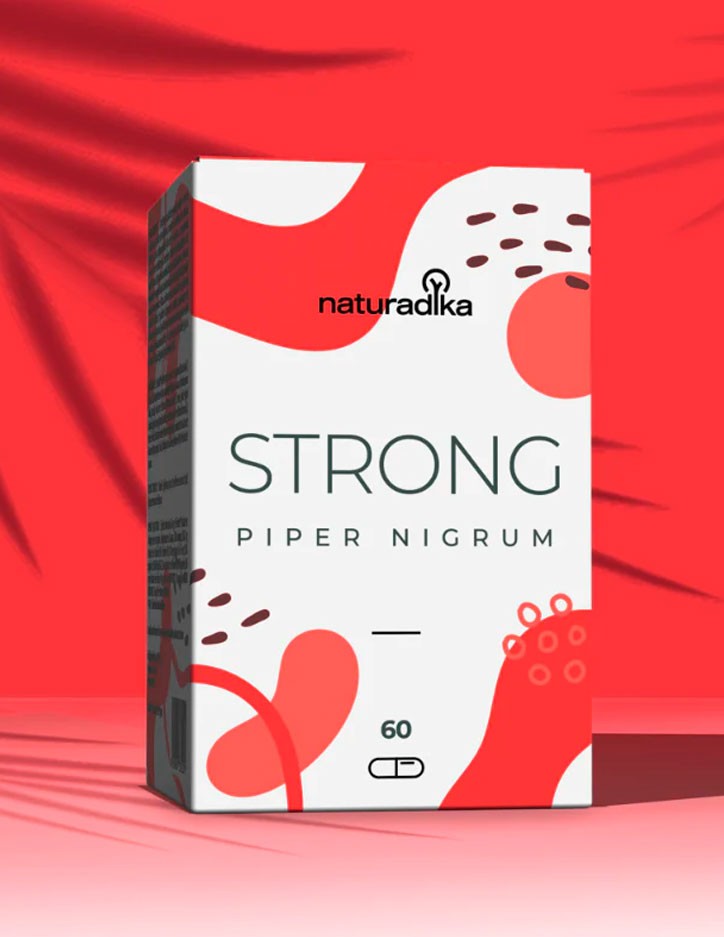 Naturadika Piper Nigrum Strong 60 cápsulas - Efecto Saciante