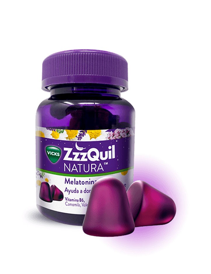 ZzzQuil NATURA Melatonina 30 gominolas Frutos del Bosque