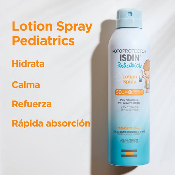 Fotoprotector Isdin Lotion Spray Pediatrics SPF50 250 ml