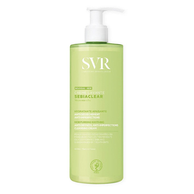 SVR Sebiaclear Crema Limpiadora Pieles Grasas con Granitos 400 ml