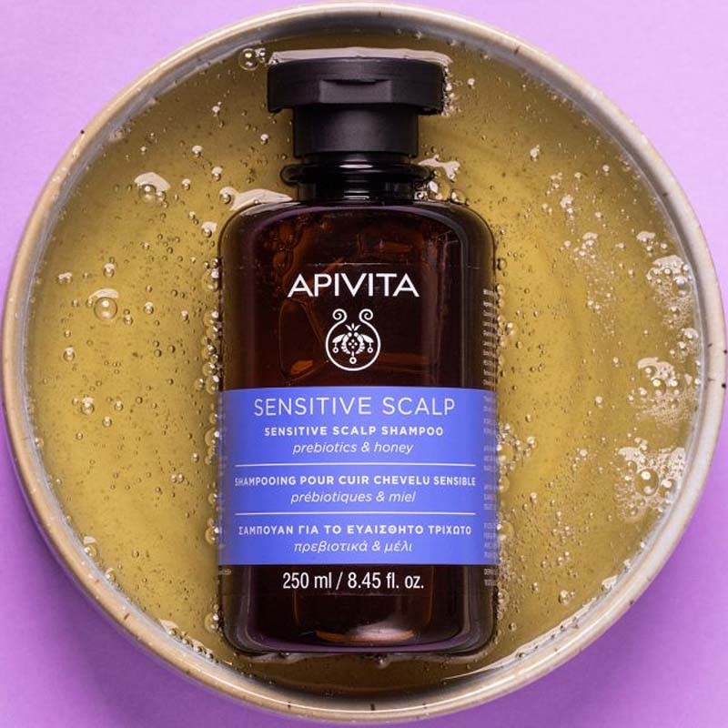 Apivita Champú para Cuero Cabelludo Sensible 250 ml