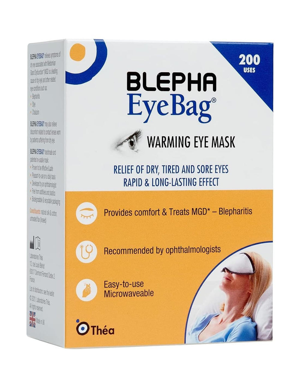 Blepha EyeBag Máscara Ocular Ojos Secos y Cansados 200 usos
