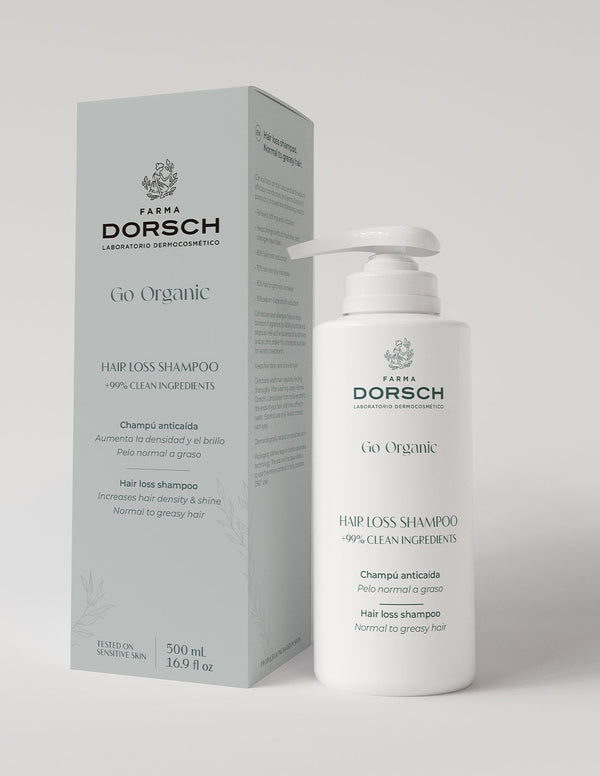 Farma Dorsch Go Organic Champú Anticaída Pelo normal a graso 500 ml