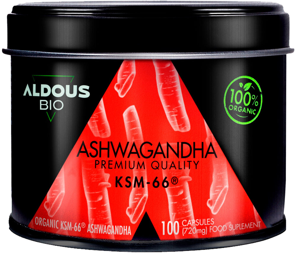 Aldous Ashwagandha KSM-66 Ecológica 100% Pura