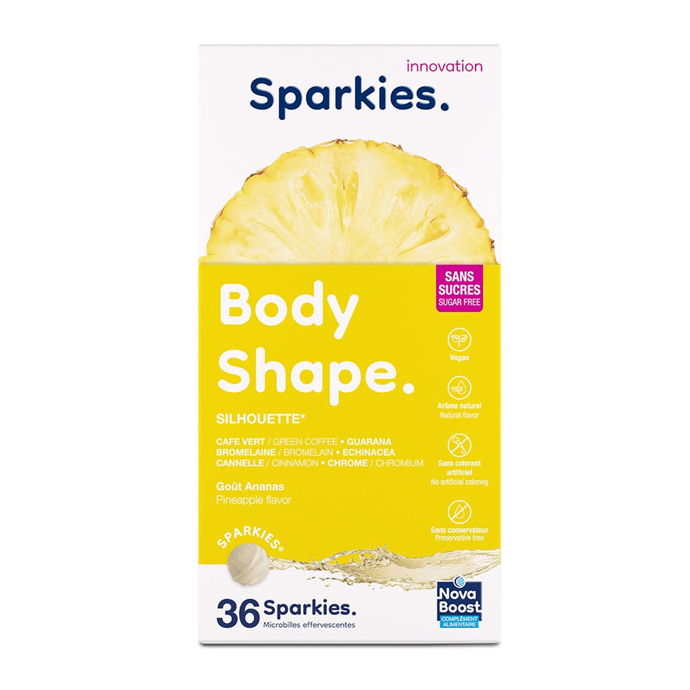 Nova Boost Sparkies Body Shape 36 comprimidos efervescentes