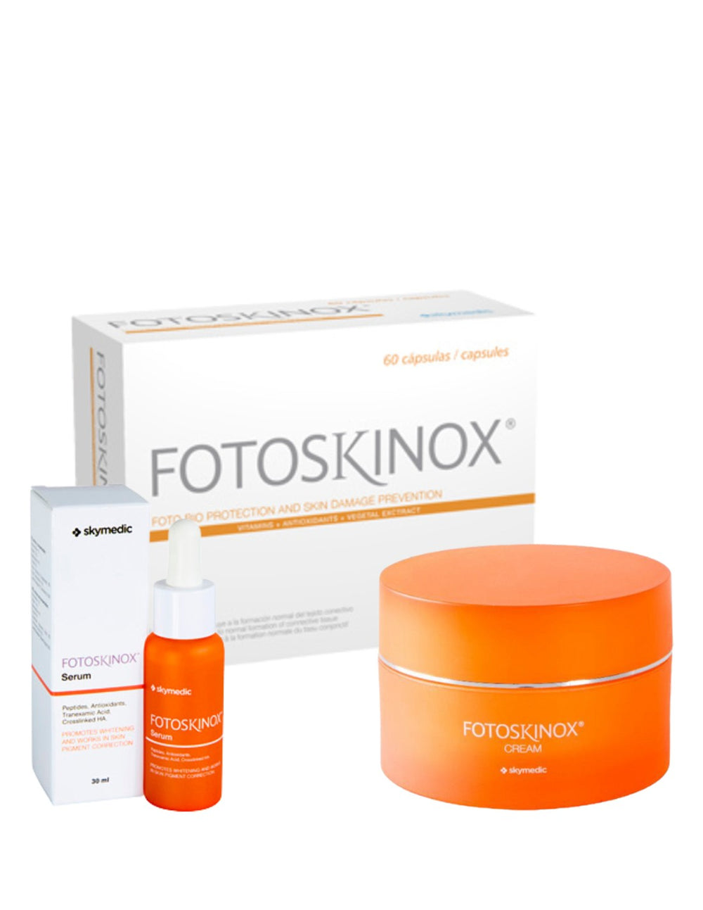 Skymedic Combo Fotoskinox Cream + Serum + Cápsulas