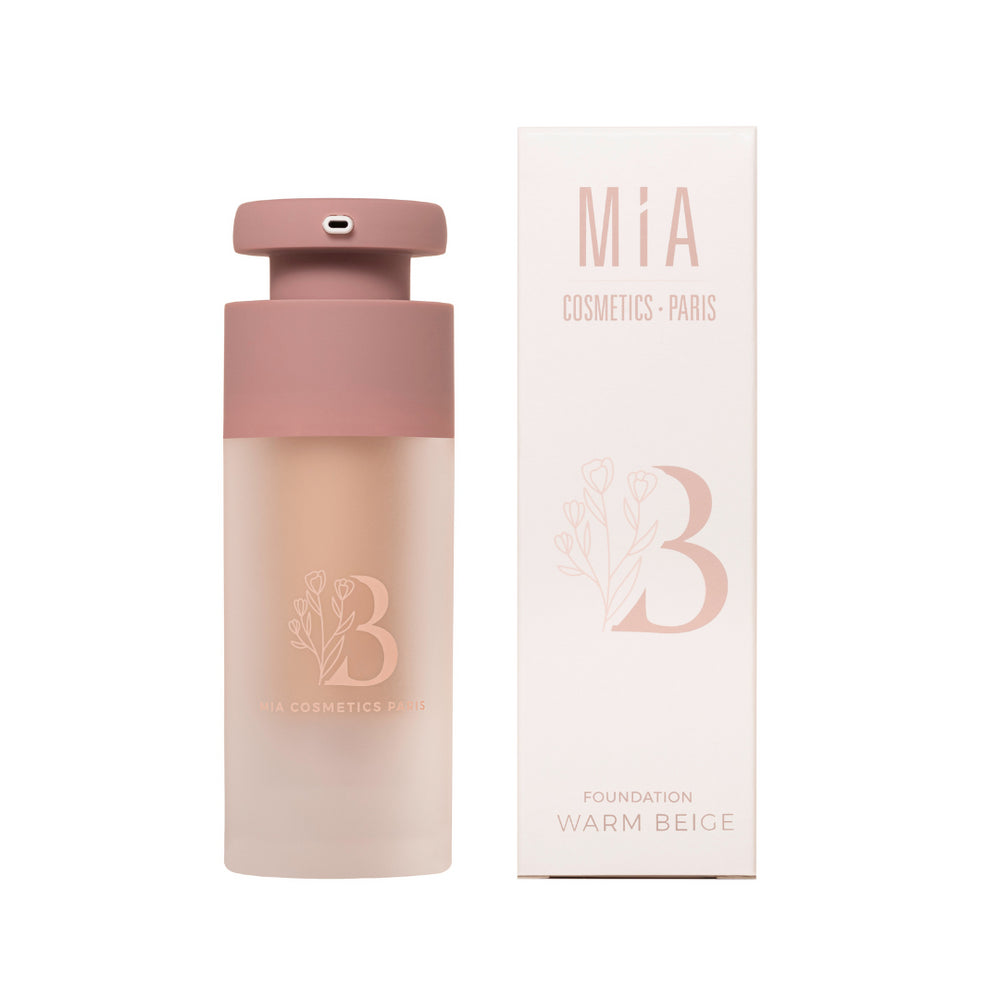Mia Blooming Foundation Base de maquillaje Warm Beige