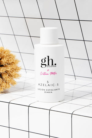 Gema Herrerías x Cristina Mitre 5 Minitalla AZELAIC-S Loción Exfoliante 50 ml