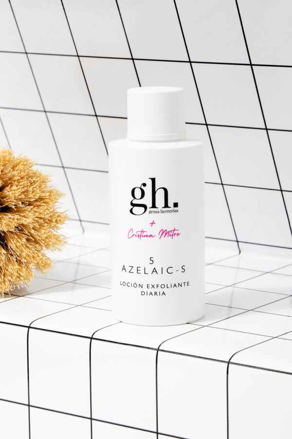 Gema Herrerías x Cristina Mitre 5 Minitalla AZELAIC-S Loción Exfoliante 50 ml