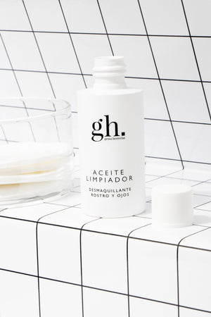 Gema Herrerías Minitalla Aceite Limpiador Desmaquillante Rostro y Ojos 50 ml