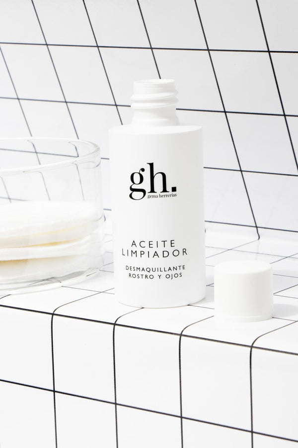 Gema Herrerías Minitalla Aceite Limpiador Desmaquillante Rostro y Ojos 50 ml