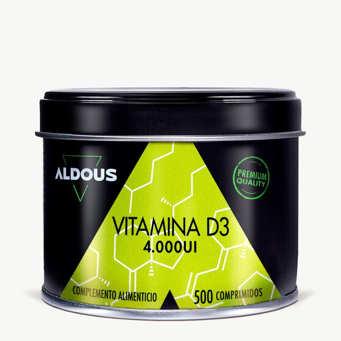 Aldous Vitamina D3 500 comprimidos
