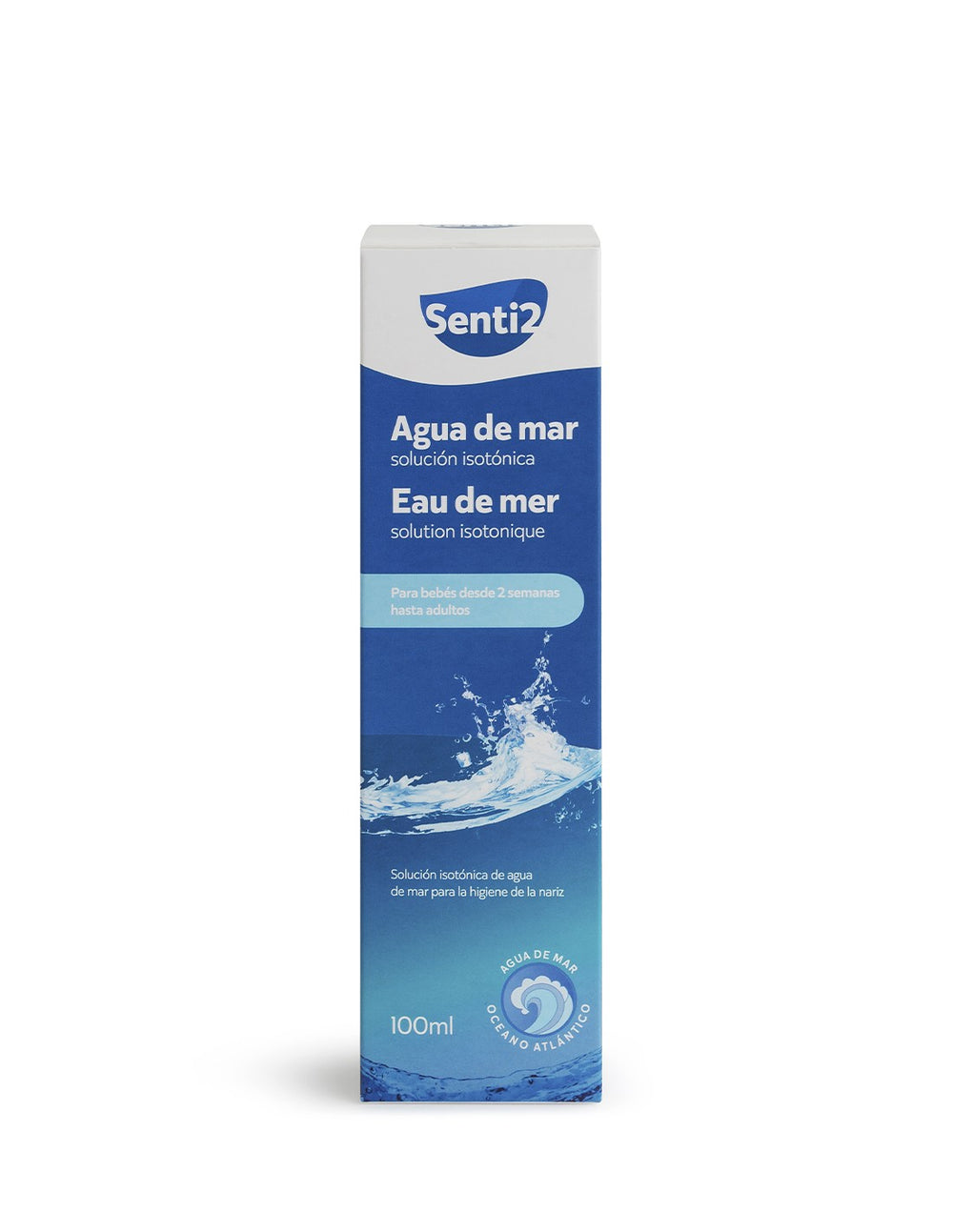 Senti2 Spray Nasal Isotónico Agua de mar 100 ml