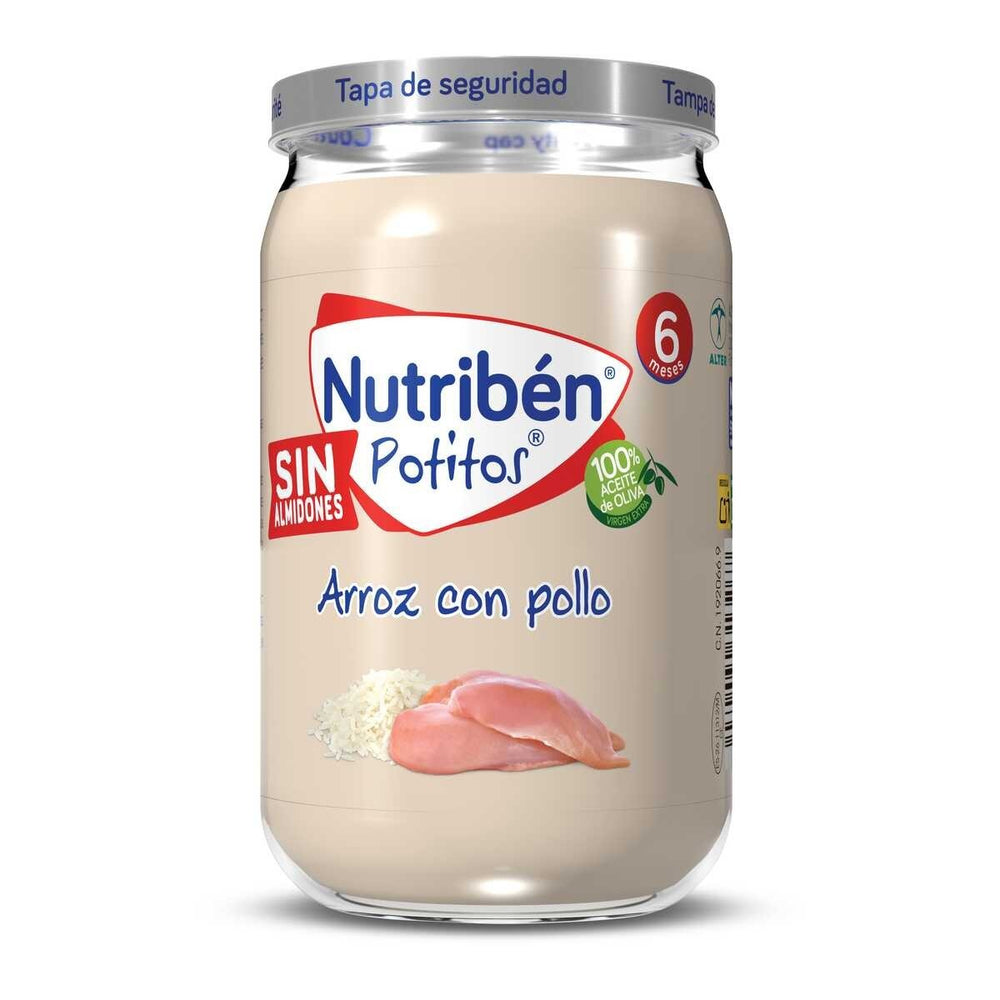Nutribén Potito Arroz con Pollo 235 g