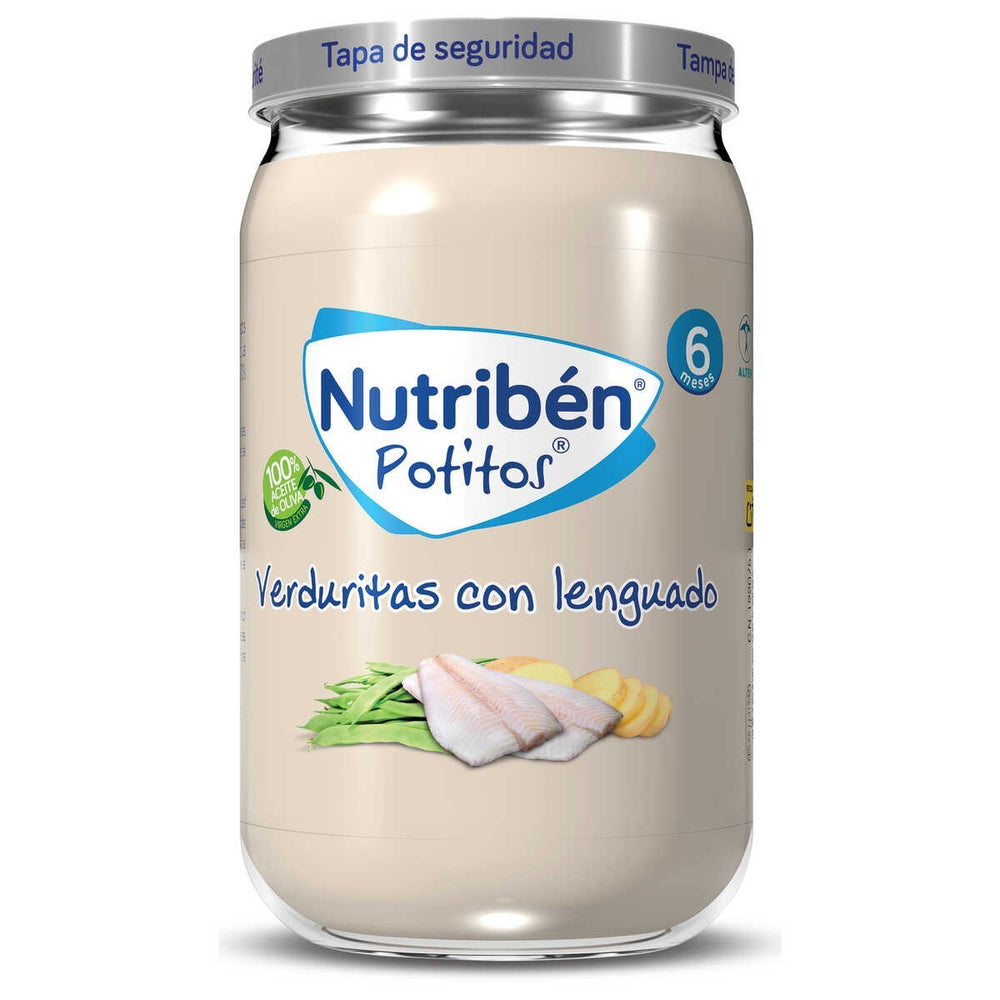Nutribén Potito Verduritas con Lenguado 235 g