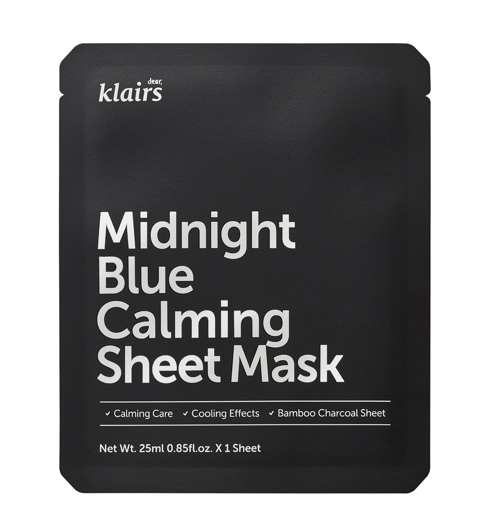 Klairs MIDNIGHT BLUE CALMING SHEET MASK 25 ml
