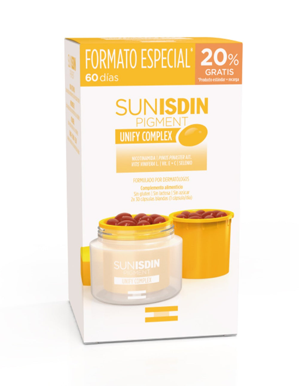 Duplo SunIsdin Pigment 30 cápsulas