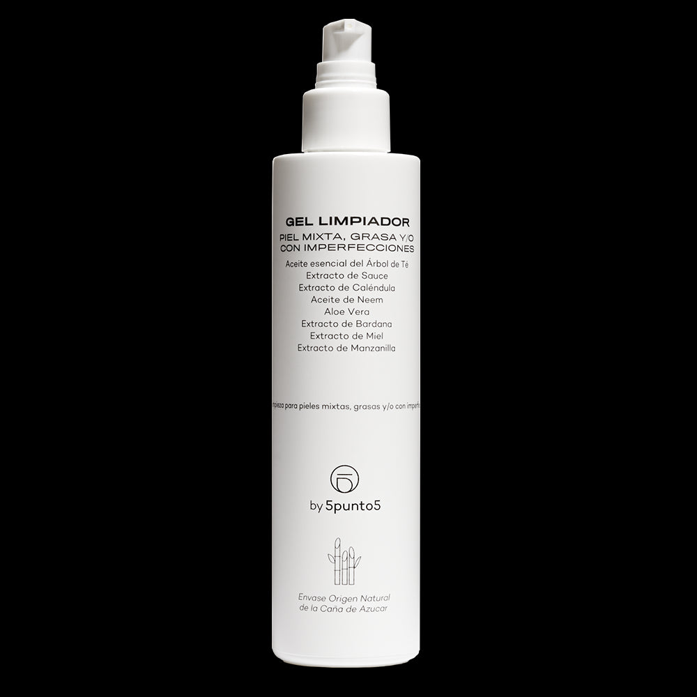 5punto5 Gel Limpiador Purificante para Pieles con Imperfecciones 200 ml