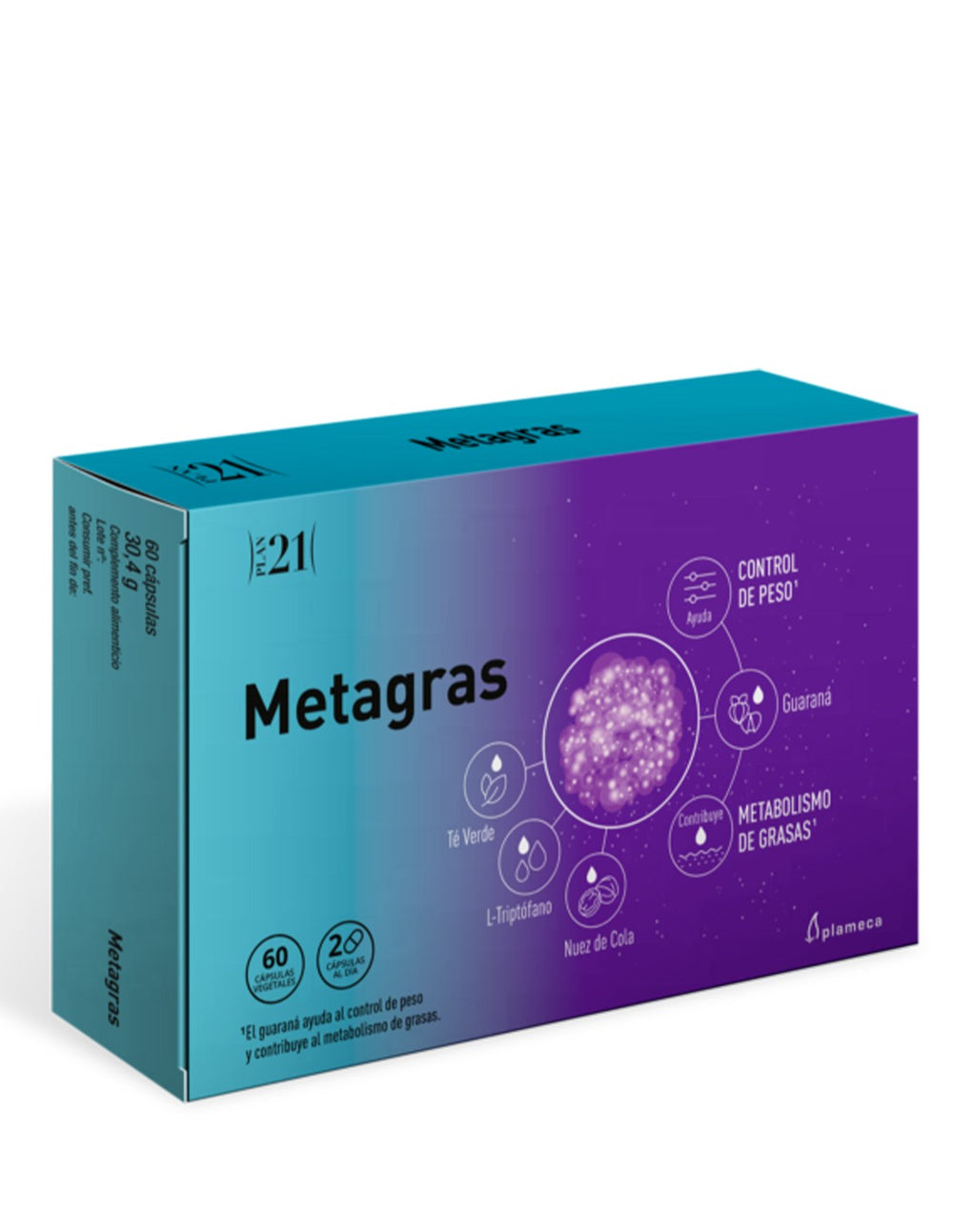 Plameca Metagras 60 cápsulas vegetales