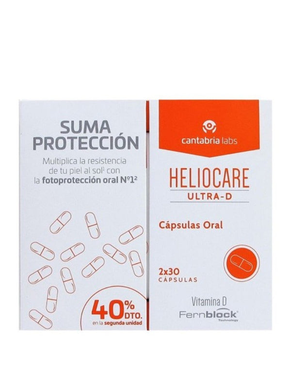 Heliocare Ultra D Cápsulas Duplo, Protégete del sol desde el interior
