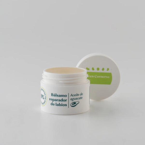 Green Cornerss Bálsamo labial reparador con aguacate 15 ml