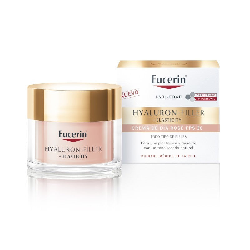 Eucerin Hyaluron Filler + Elasticity Crema de Día Rosé FPS30 50 ml