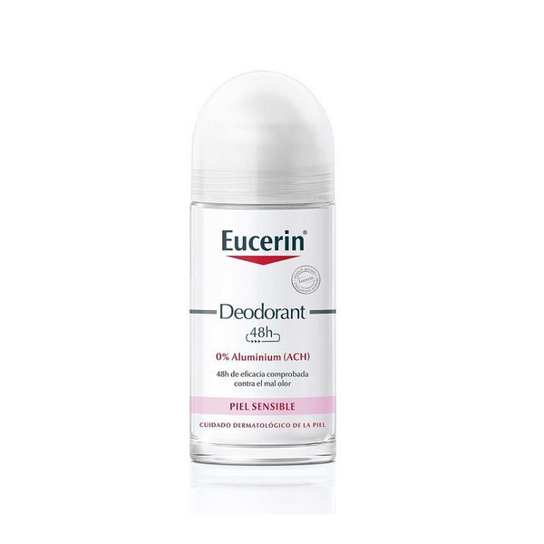 Eucerin Desodorante 0% Aluminio Roll-On 48h 50 ml