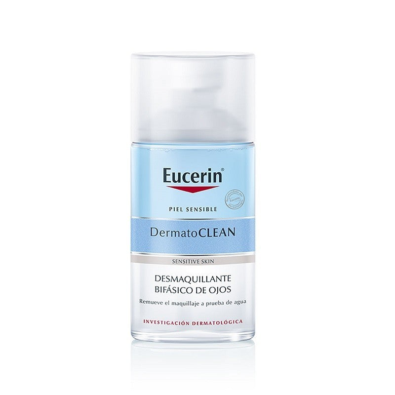 Eucerin DermatoCLEAN Desmaquillante Bifásico de Ojos 125 ml