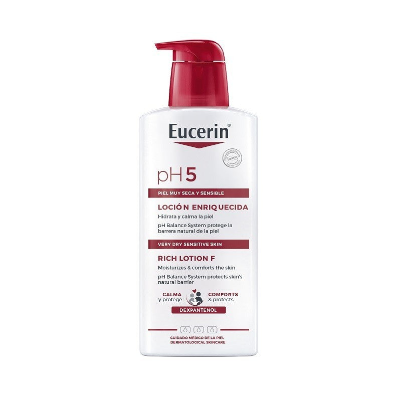 Eucerin pH5 Loción Enriquecida Piel Sensible Muy Seca 400 ml