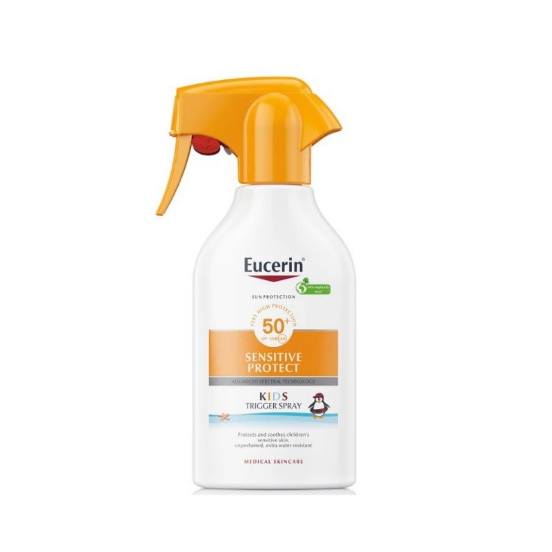 Eucerin Sensitive Protect Kids Trigger Spray Solar Infantil SPF50+ 250 ml