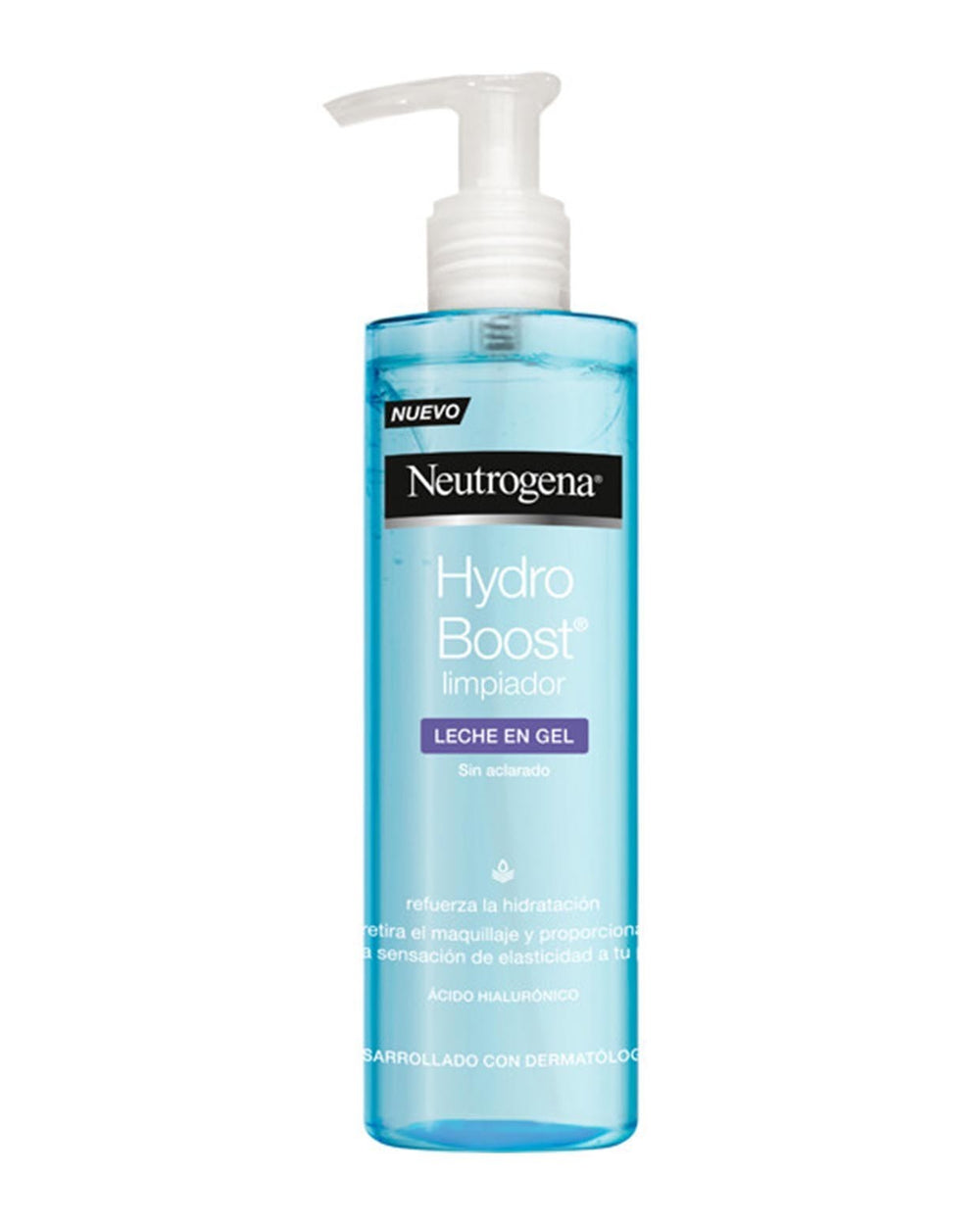Neutrogena Hydro Boost Limpiador Leche en Gel 200 ml