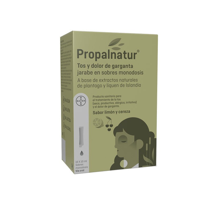 Propalnatur Jarabe tos y garganta en sobres 16 uds