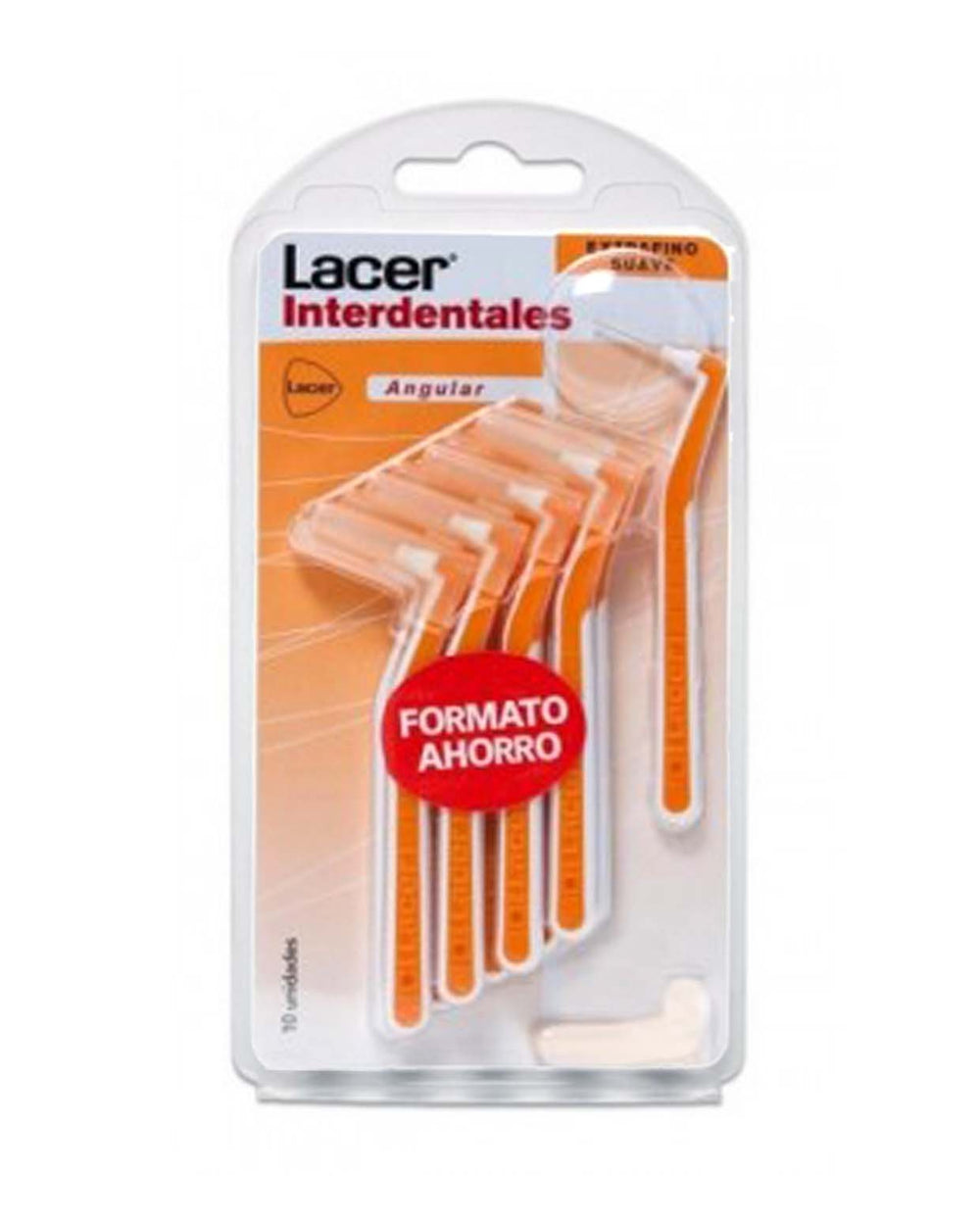 Lacer Interdental Angular Extrafino Suave 10 Unidades