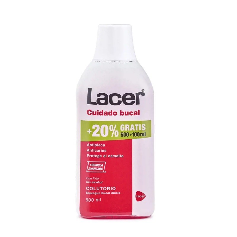Lacer Colutorio Anticaries Sin Alcohol 600 ml