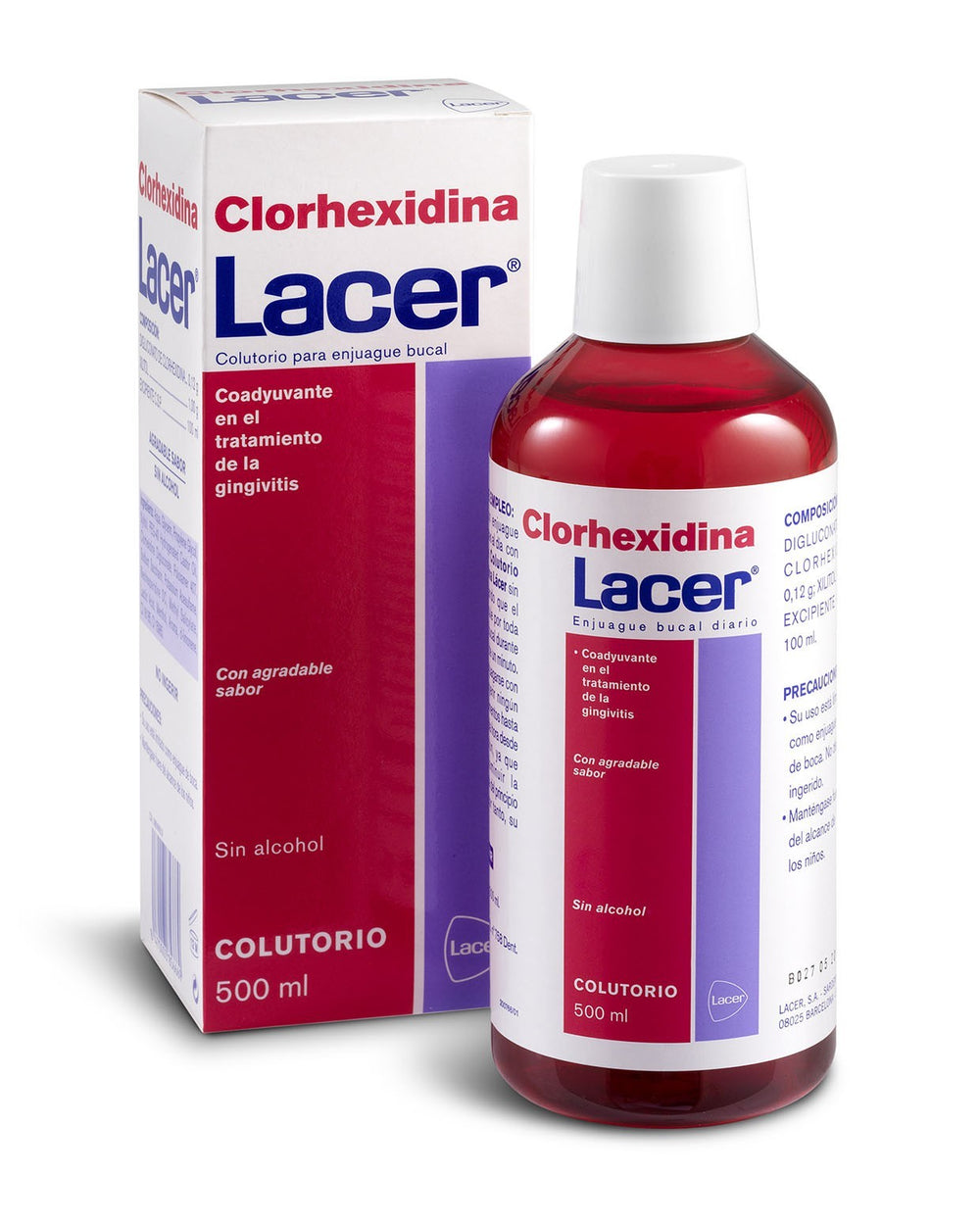 Lacer Clorhexidina Colutorio 500 ml