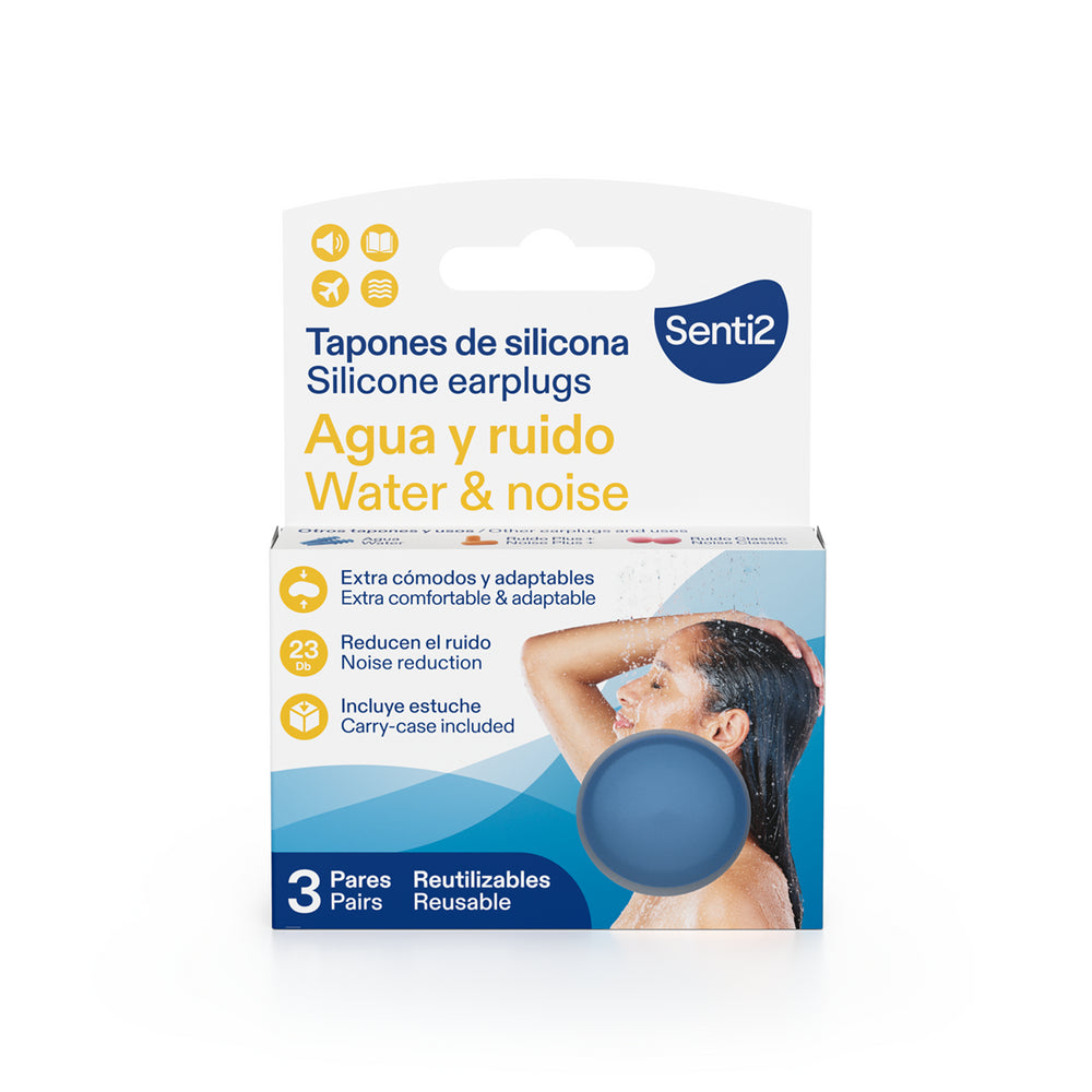 Senti2 Tapones Silicona Moldeable 6 uds