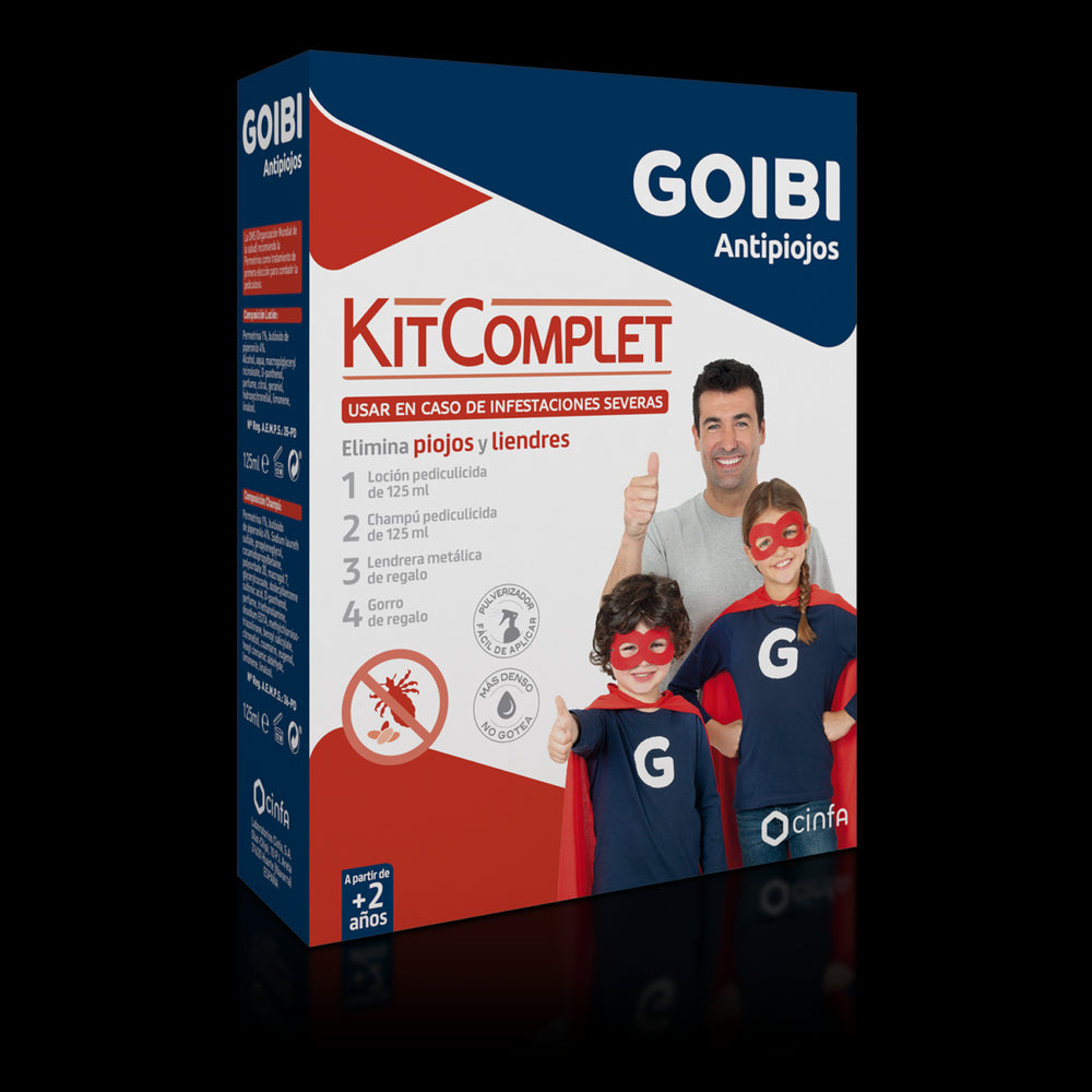 Goibi Antipiojos Kit Complet + Peine